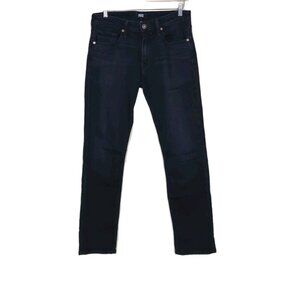 Paige Federal Jeans Men 31x30 Indigo Slim Straight Denim Stretch USA Edgy Grunge